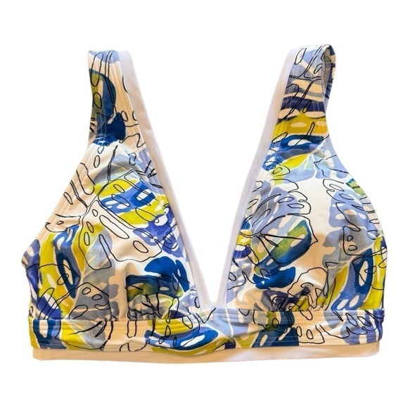 Tommy Hilfiger SKY CAPTAIN MULTI Printed Mesh-Trim
Bikini Top NWT - Picture 2 of 6